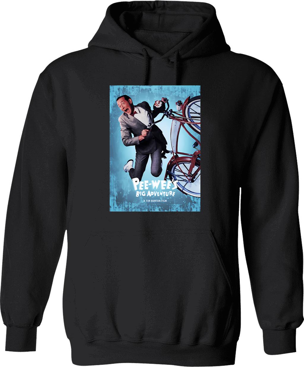 80s Funny Movie Vintage Hoodie - Retro Graphic Cosy Pullover - Black