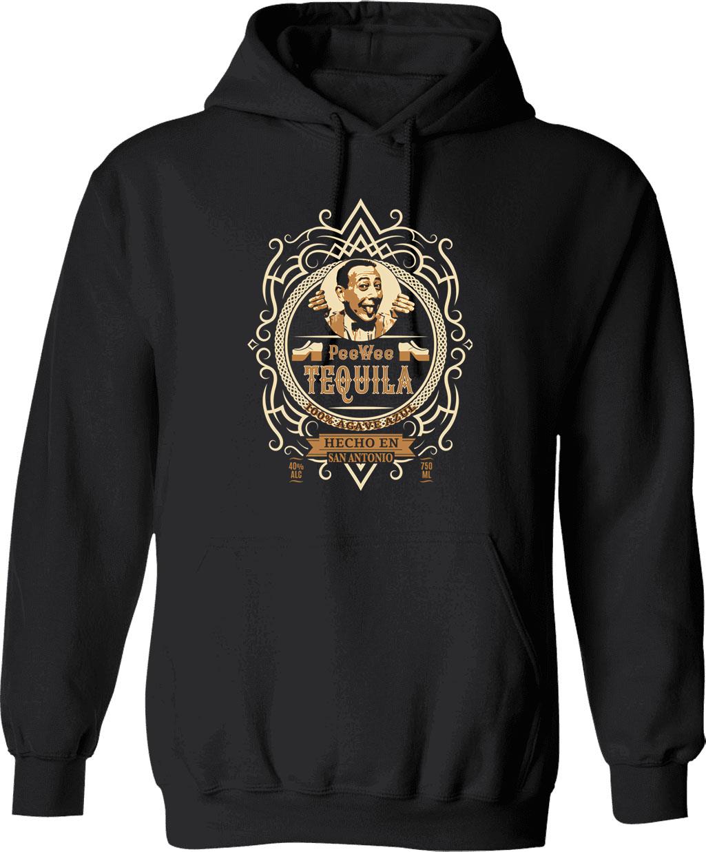 80s Movie Funny Vintage Hoodie - Retro Graphic Cosy Pullover - Black
