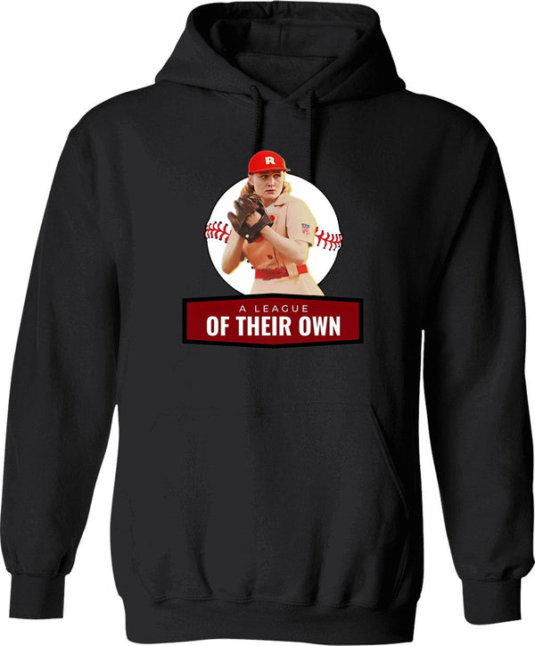 A League of Their Own Graphic Pullover Hoodie - Black