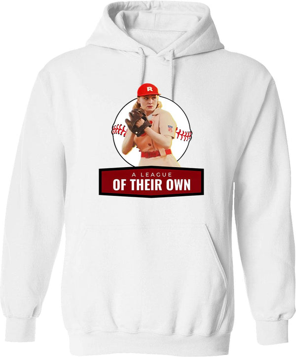 A League of Their Own Graphic Pullover Hoodie - White