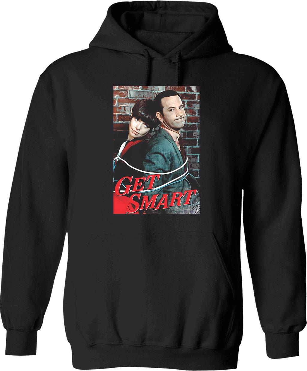 Agent 86 Hoodie - Retro Graphic Pullover Hoodie for Men & Women - Black
