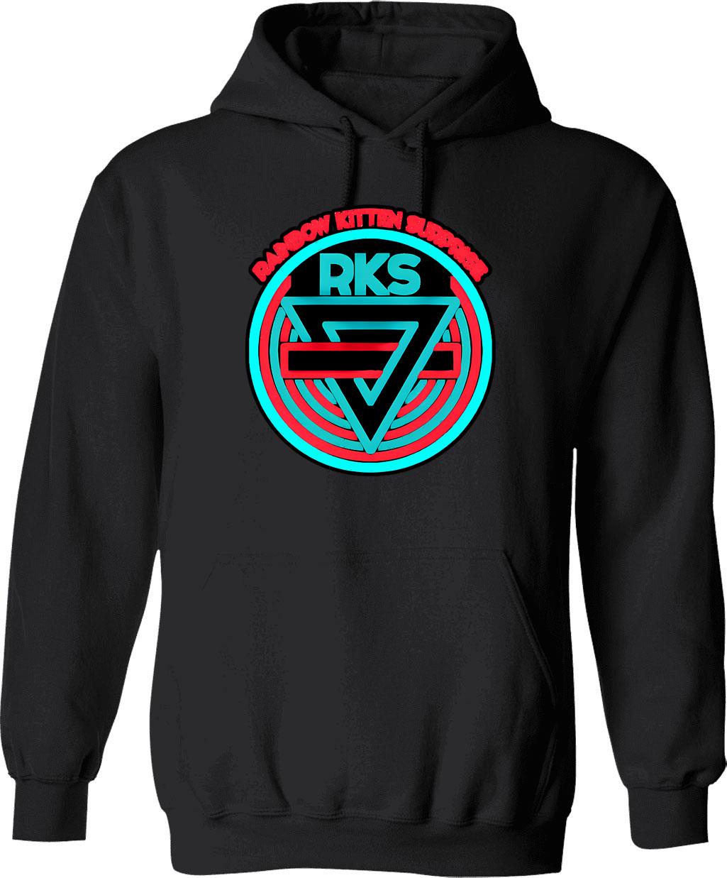 Alternative Rock Indie Band Hoodie - Retro Graphic Pullover Hoodie for Men & Women - Black