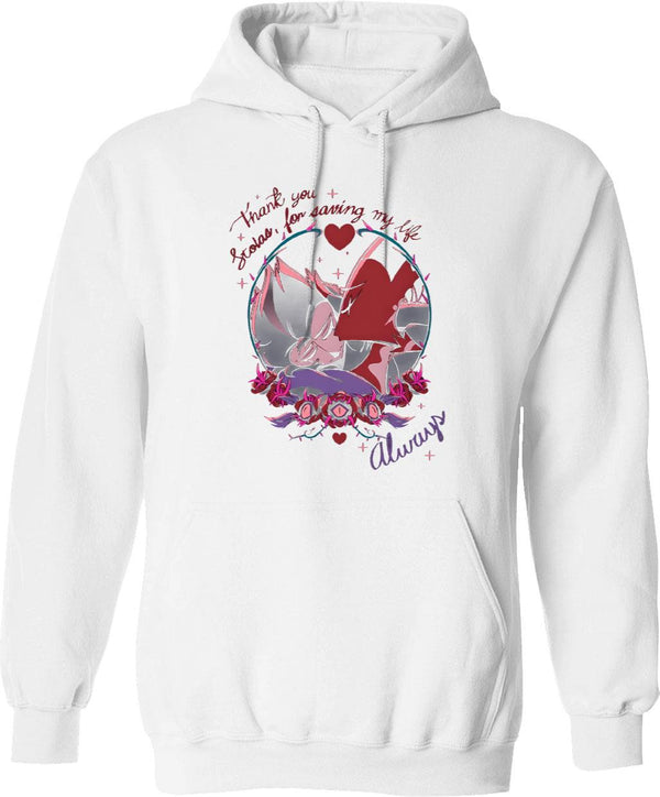 Always - Graphic Pullover Hoodie - White