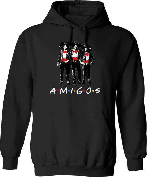 Amigos - Vintage Three Amigos (1) Hoodie - Black