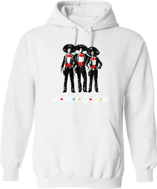 Amigos - Vintage Three Amigos (1) Hoodie - White