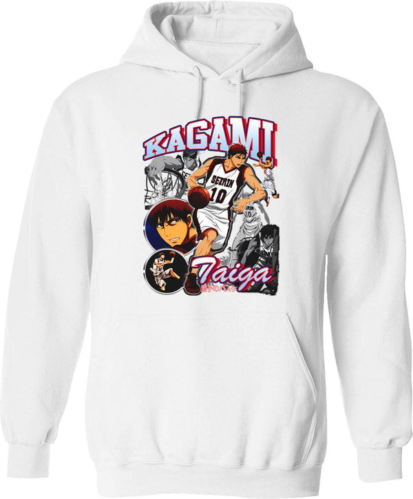 Anime Bootleg Vintage - Kagami Taiga Hoodie - White