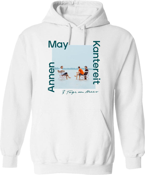 Annenmaykantereit Band Hoodie - Retro Graphic Pullover Hoodie for Men & Women - White