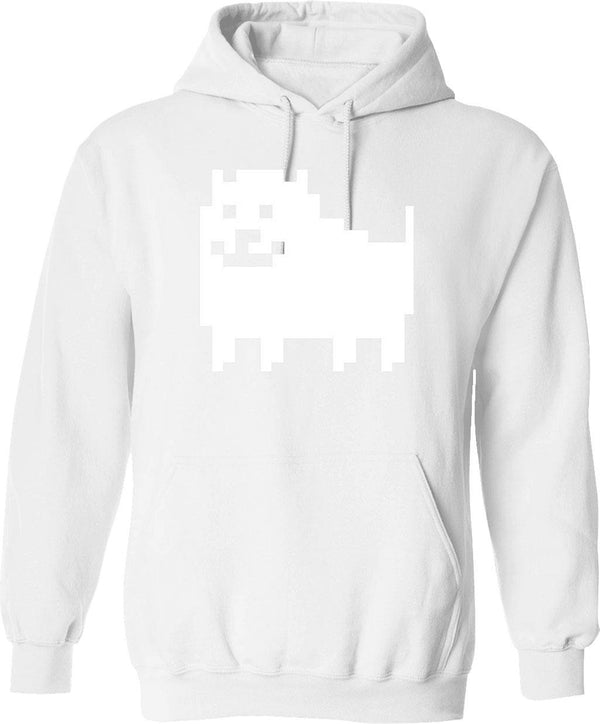 Annoying Dog - Undertale Graphic Pullover Hoodie - White