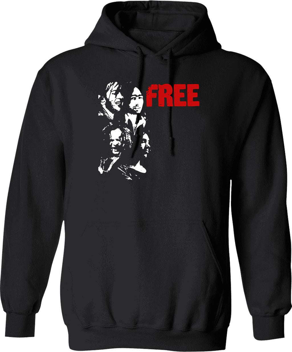 Art Free Funny Gifts Boys Girls Vintage Hoodie - Black