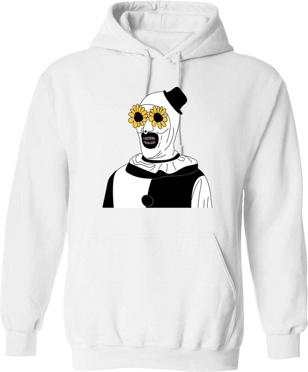 Art The Clown - Terrifier Classic Classic Graphic Pullover Hoodie - White