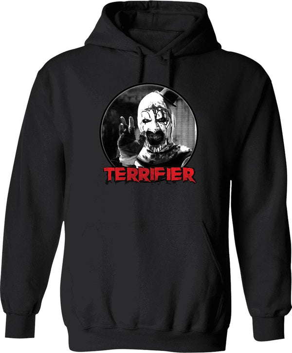 Art The Clown Terrifier Classic Graphic Pullover Hoodie - Black
