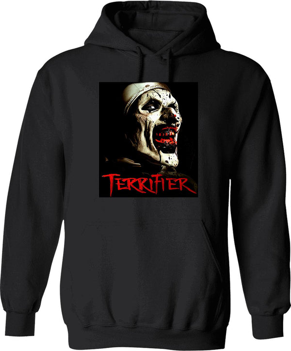 Art The Clown Terrifier (2) Graphic Pullover Hoodie - Black
