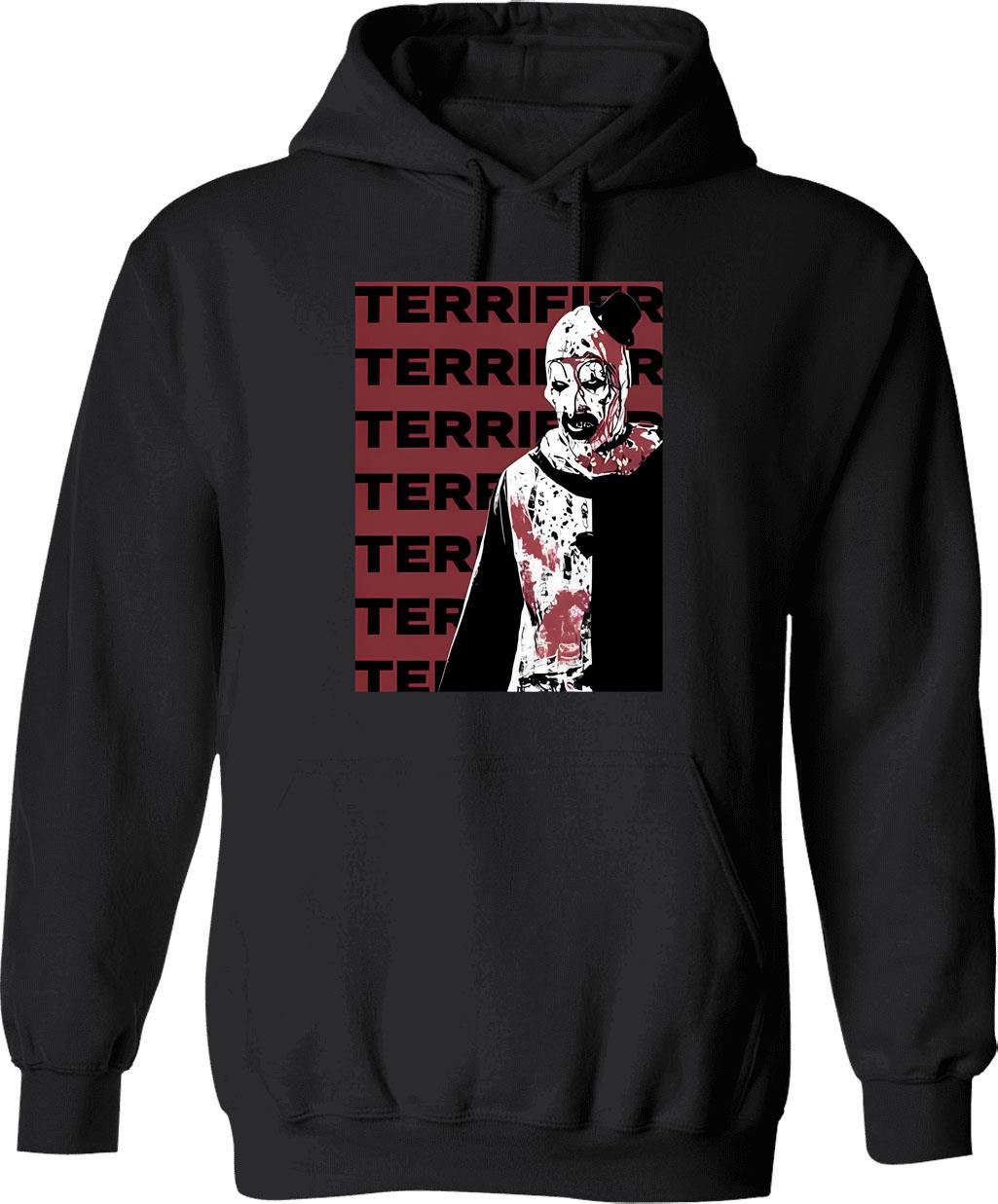 Art The Clown Terrifier (6) D Graphic Pullover Hoodie - Black