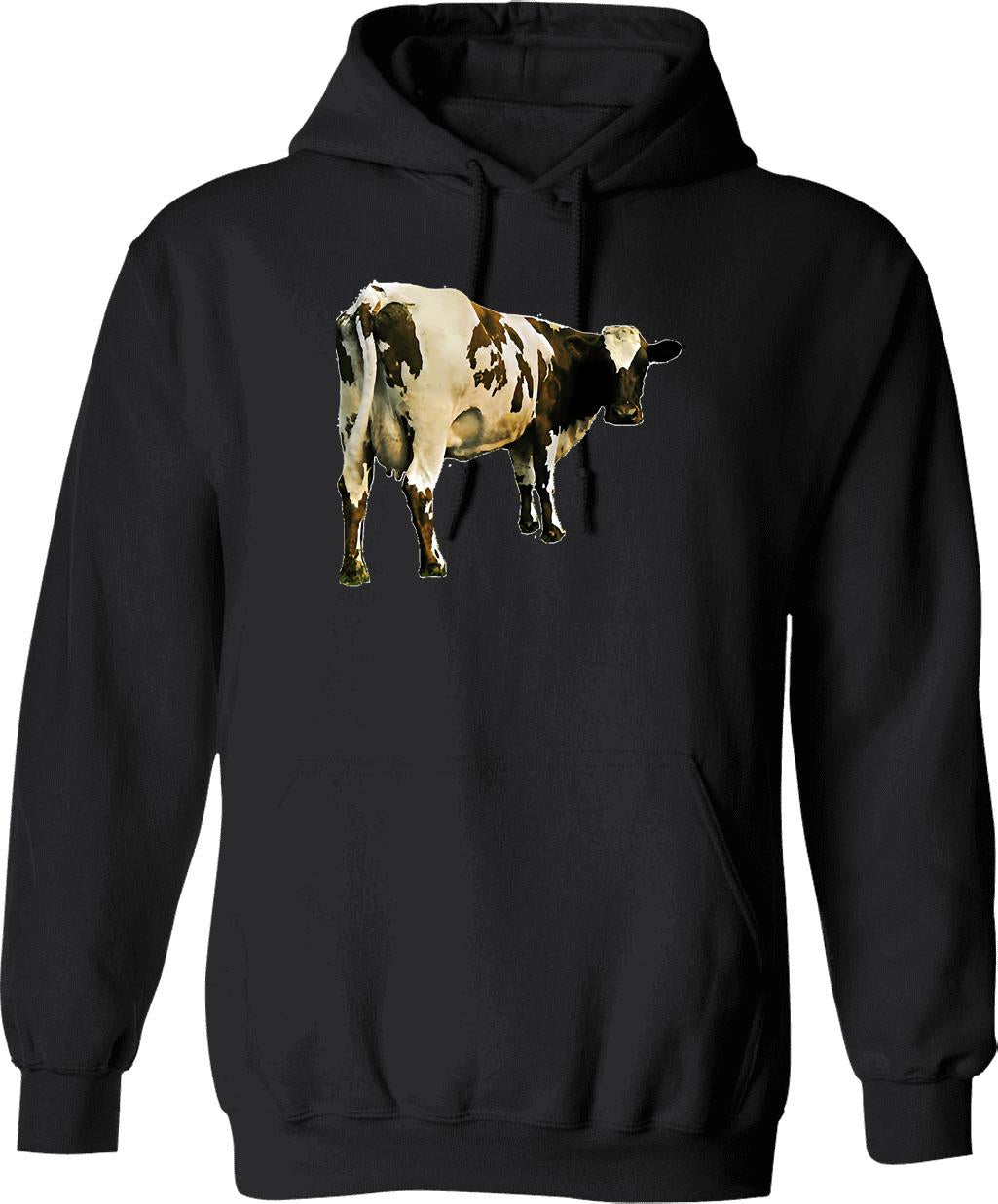 Atom Heart Mother Classic Hoodie - Retro Graphic Pullover Hoodie for Men & Women - Black