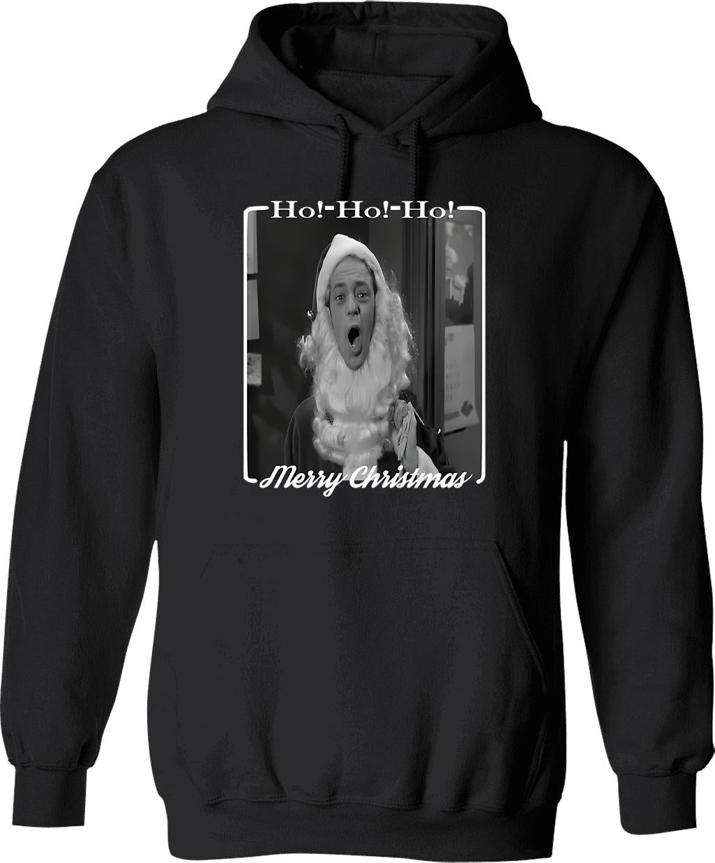 Barney Fife Dressed As Santa Claus Hoodie - Black