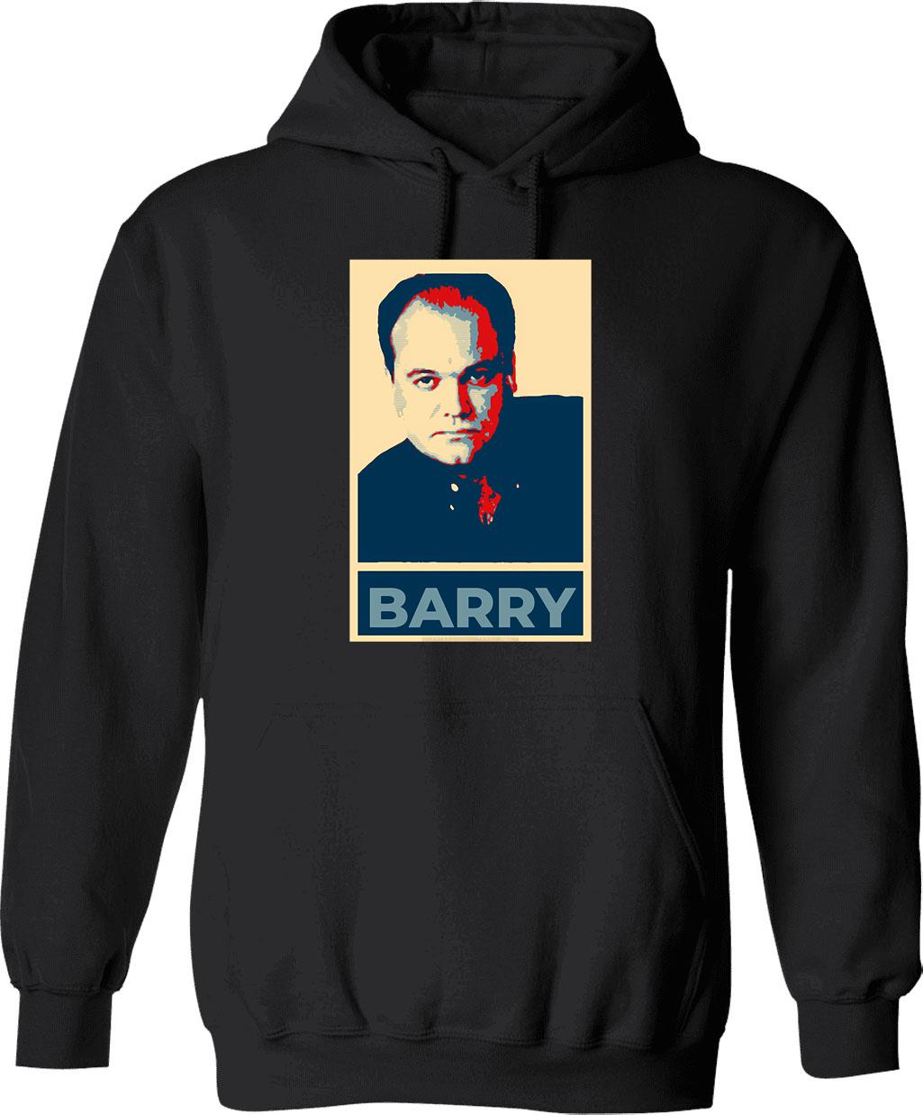 Barry Eastenders Active Hoodie - Retro Graphic Pullover Hoodie for Men & Women - Black