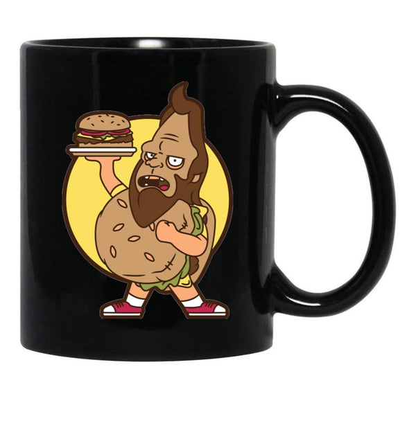 Beefsquatch Big Boy Black Coffee Mug, Gift Coffee Mug - Black