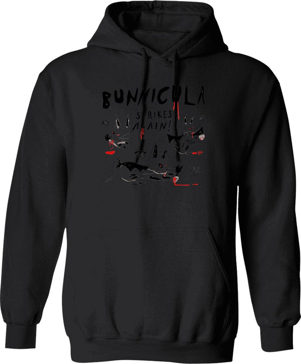 Bunnicula Strikes Again! Classic Graphic Pullover Hoodie - Black
