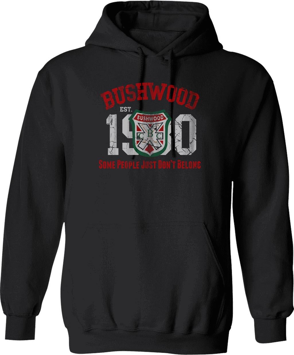 Bushwood 1980 Some People Just Don't Belong Hoodie - Black