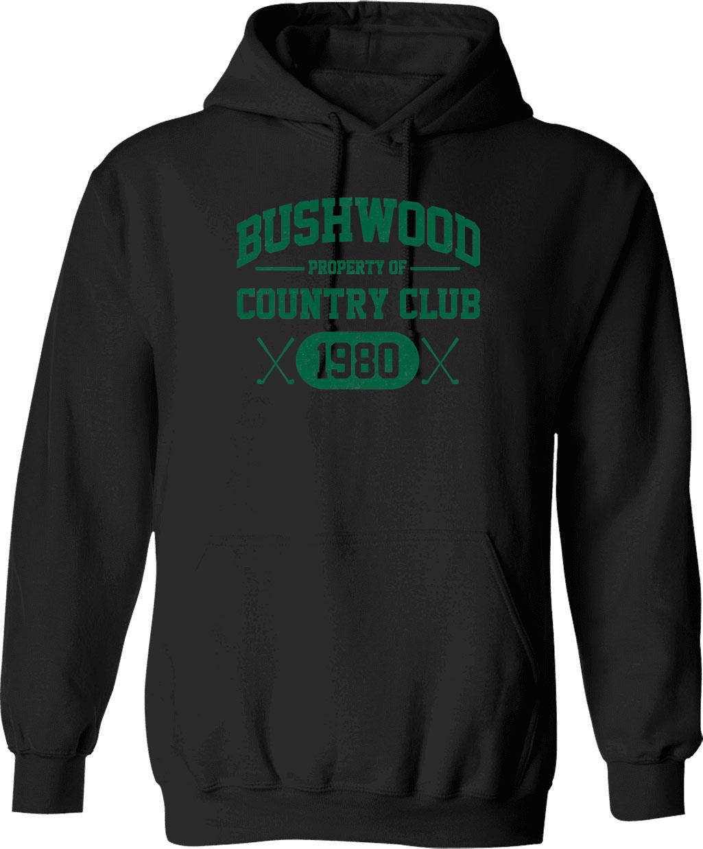 Bushwood Country Club 1980 Hoodie - Retro Graphic Pullover Hoodie for Men & Women - Black