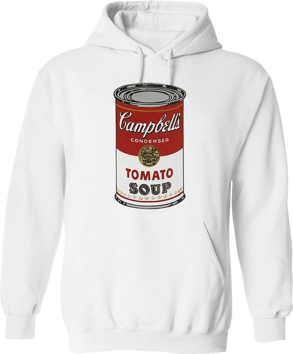 Campbell's Soup Graphic Pullover Hoodie - White
