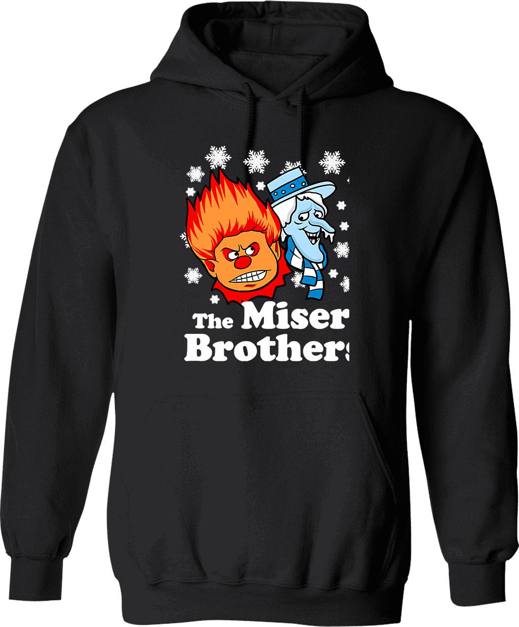 Claymation Snow Miser The Miser Brothers Gift For Birthday Hoodie - Black