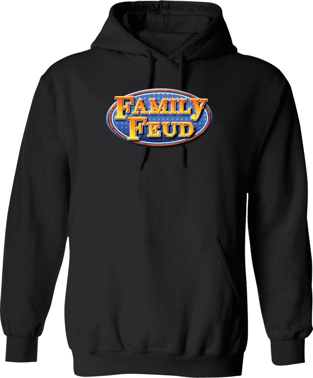 Cool Family Feud Game Show Retro 90S Family Feud Cool Graphic Amazing Idea Graphic Pullover Hoodie - Black