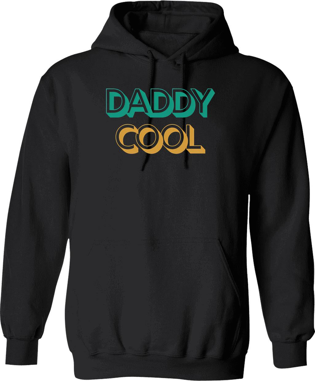 Daddy Cool Retro Style Father's Day Gift (2) Hoodie - Black