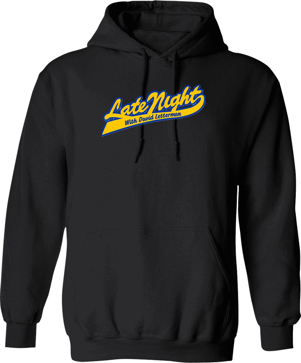 David Letterman Classic Logo Classic Tshirt1229 Essential Hoodie - Black