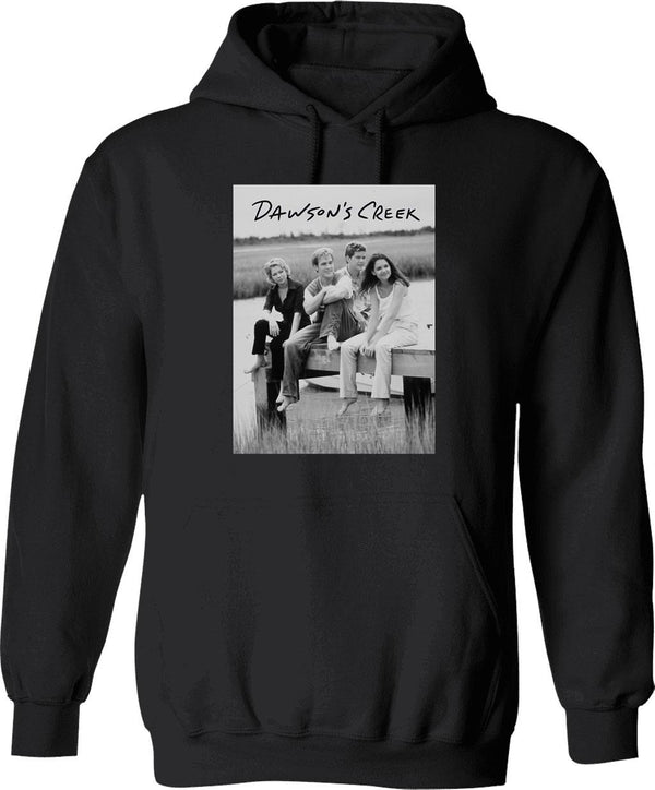Dawsons Creek Graphic Pullover Hoodie - Black