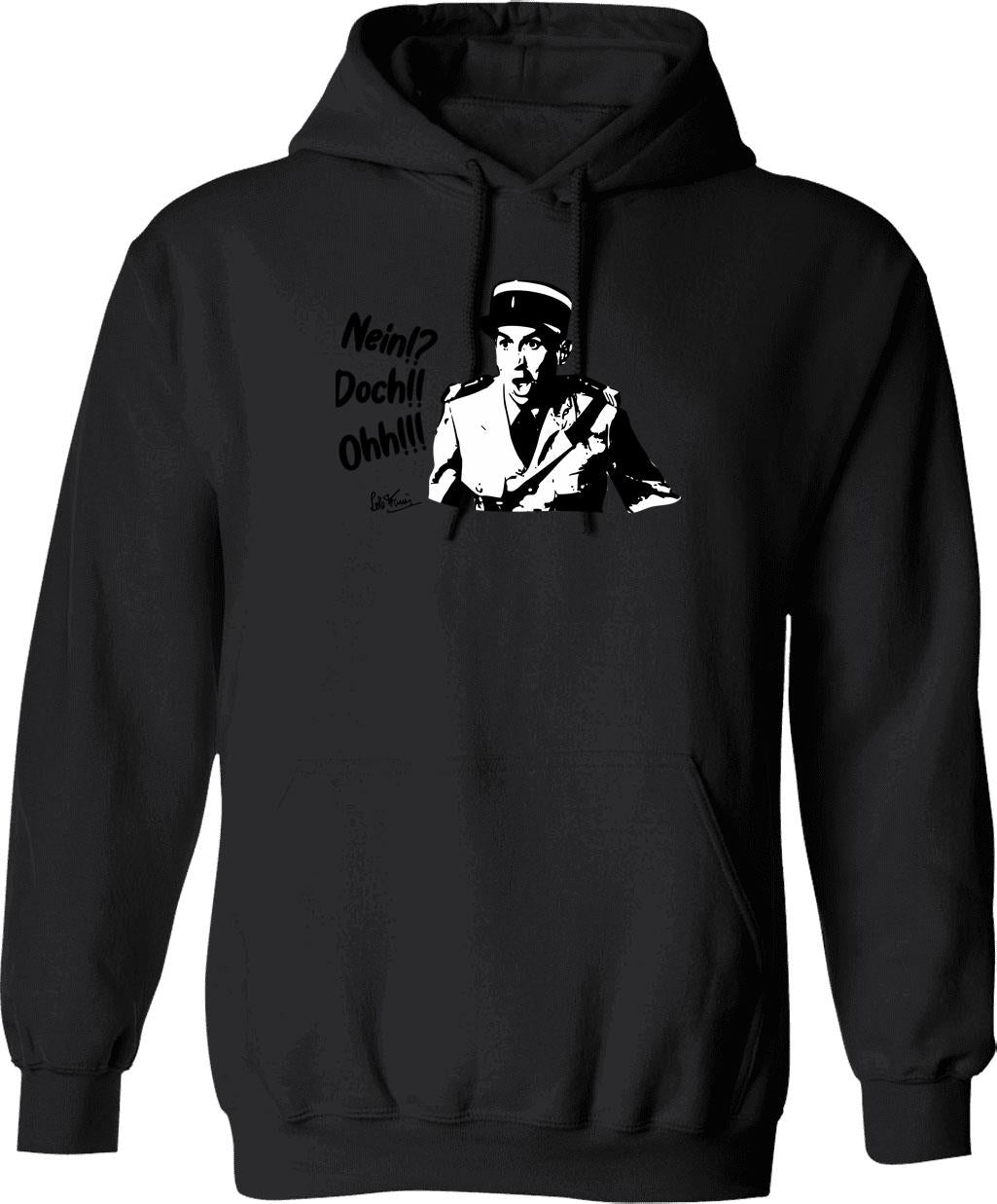Day Gift Louis De Funs Long Beautiful Model Sleeve Funes Cool Gift Hoodie - Black
