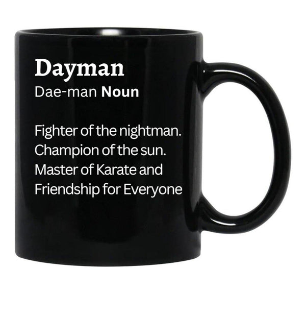 Dayman Black Coffee Mug, Gift Coffee Mug - Black