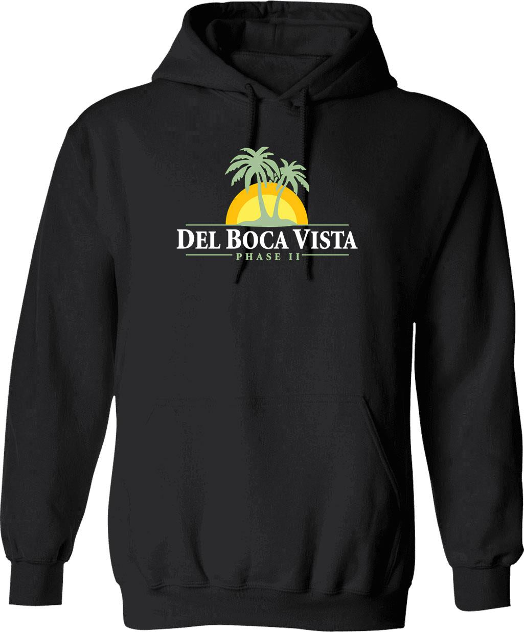 Del Boca Vista - Retirement Community Hoodie - Black