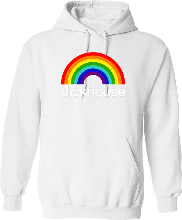 Dickhouse Deckhouse Johnny Knoxville Graphic Pullover Hoodie - White