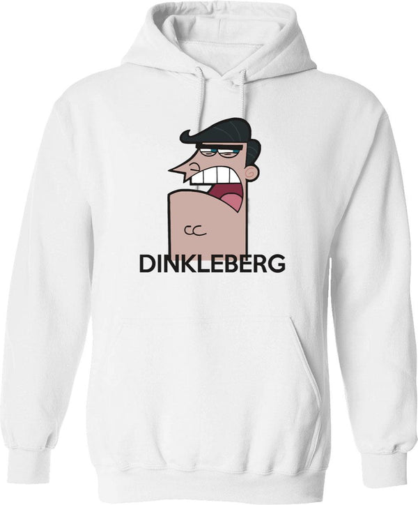 Dinkleberg Graphic Pullover Hoodie - White