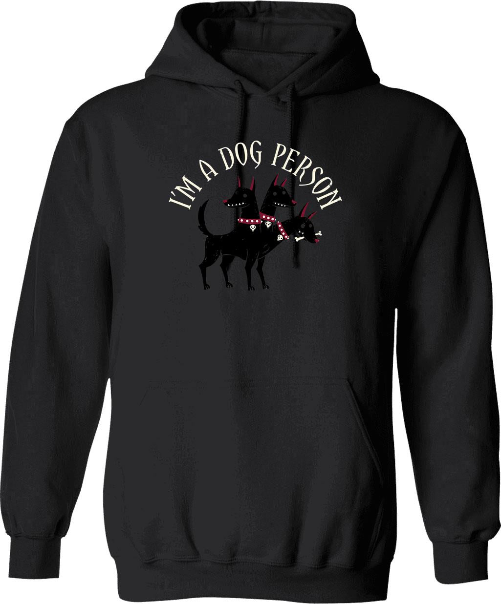 Dog Headed Princess Hoodie - Retro Graphic Pullover Hoodie for Men & Women - Black