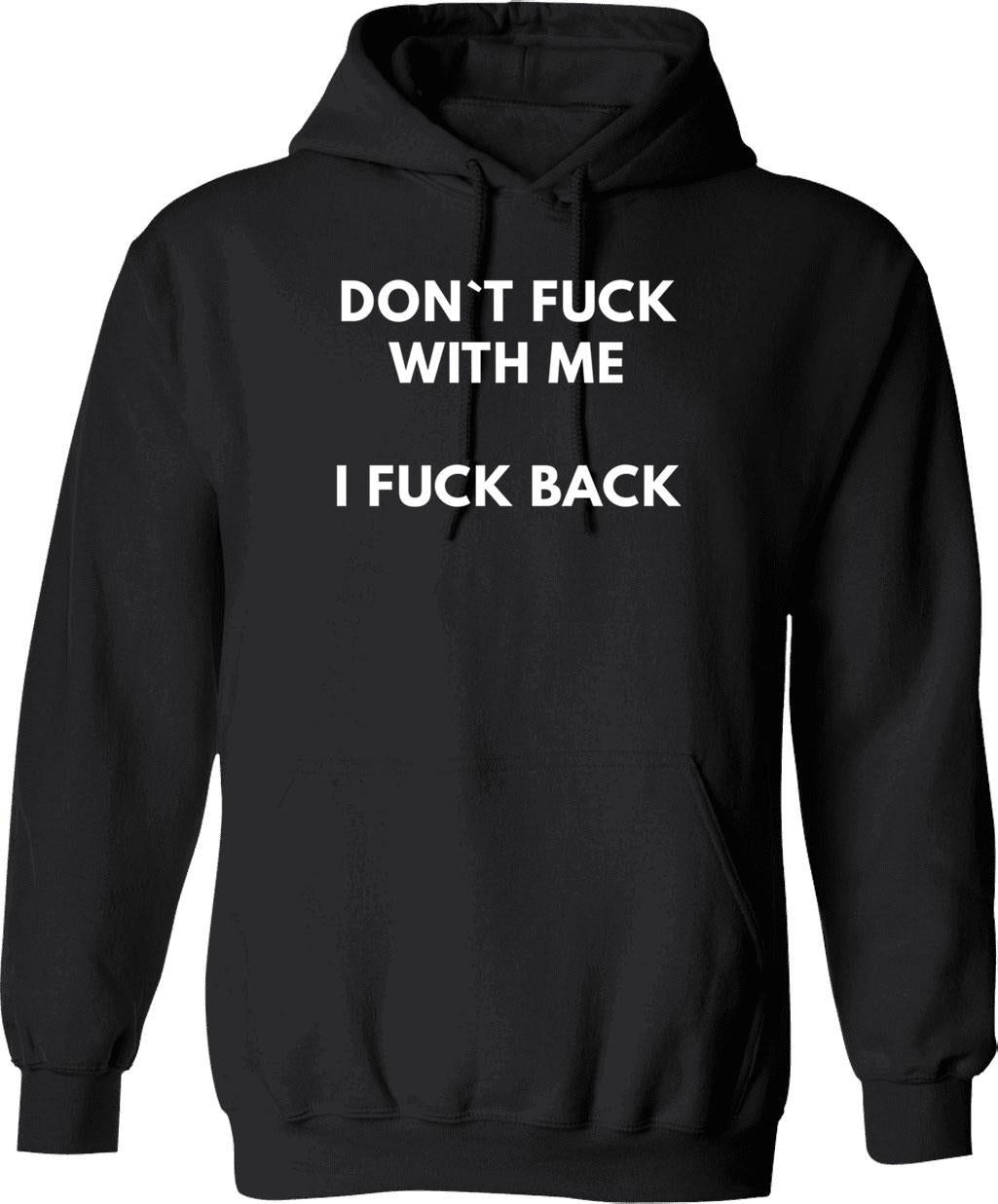 Dont Drink Or Drive Hoodie - Retro Graphic Pullover Hoodie for Men & Women - Black