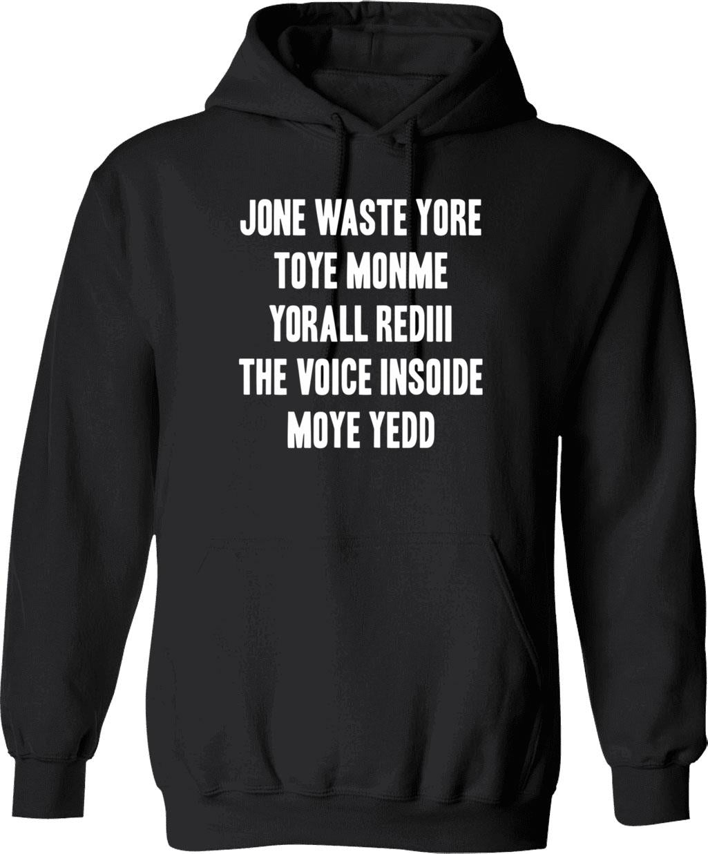 Dont Test Me Hoodie - Retro Graphic Pullover Hoodie for Men & Women - Black