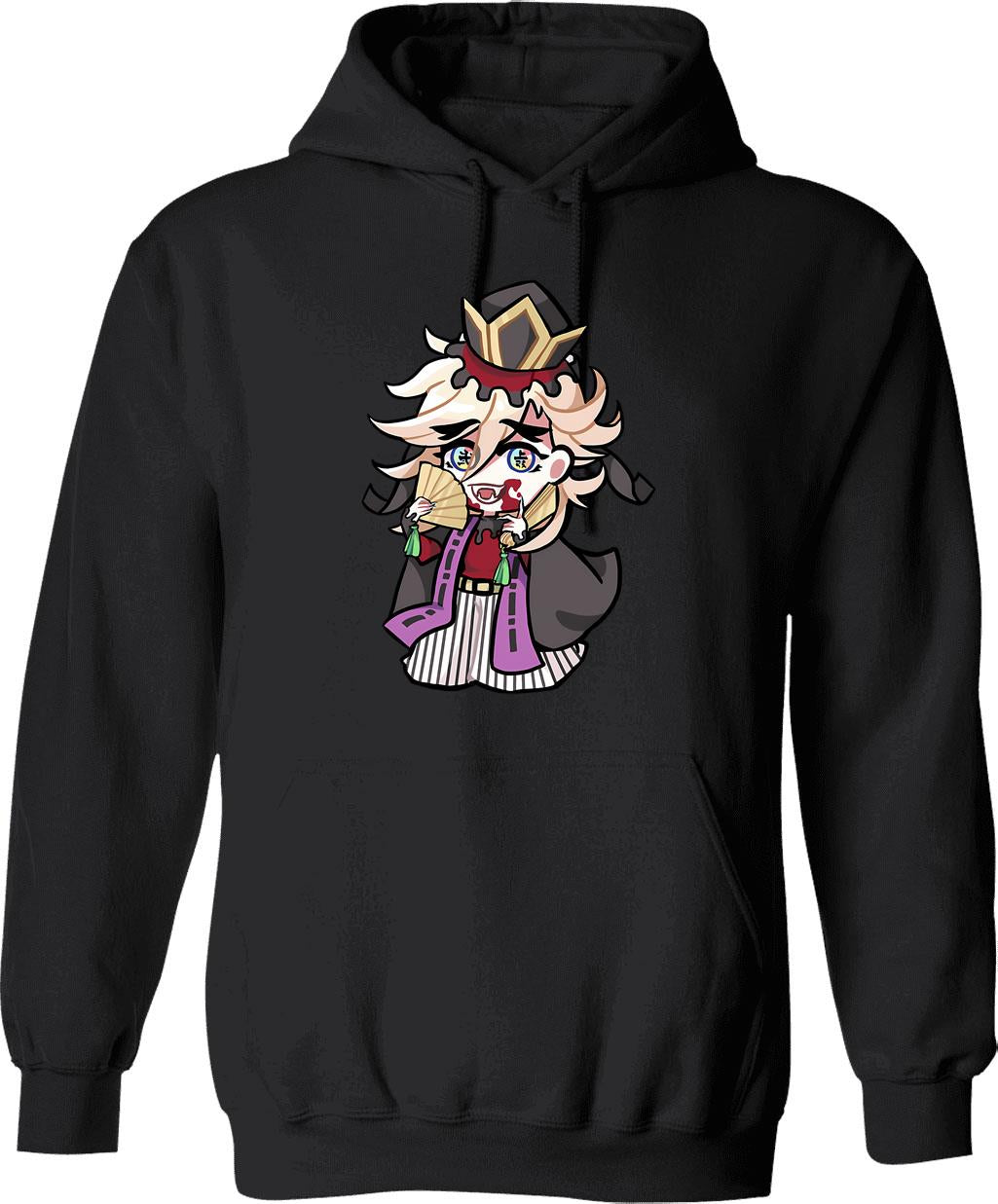 Douma - Poster Hoodie - Retro Graphic Pullover Hoodie for Men & Women - Black