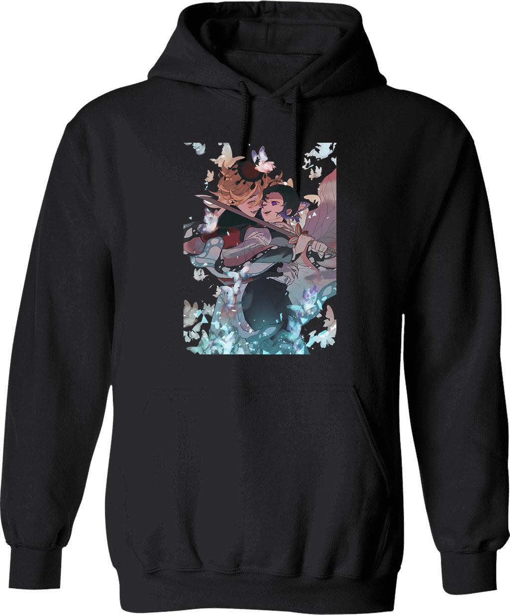 Douma Classic (2) Hoodie - Retro Graphic Pullover Hoodie for Men & Women - Black