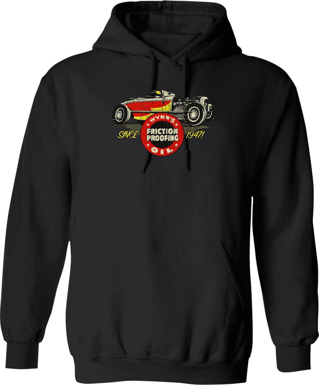 Drag Racing Speed-o-motive Racing Pistons 1946 Hoodie - Black
