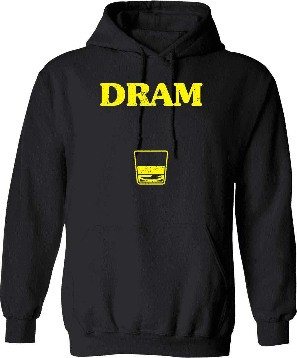 Dragon Raccoon Japanese Hoodie - Retro Graphic Pullover Hoodie for Men & Women - Black