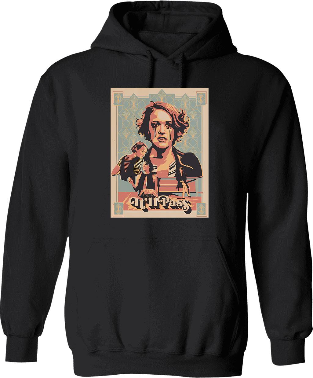Dram Hoodie - Retro Graphic Pullover Hoodie for Men & Women - Black