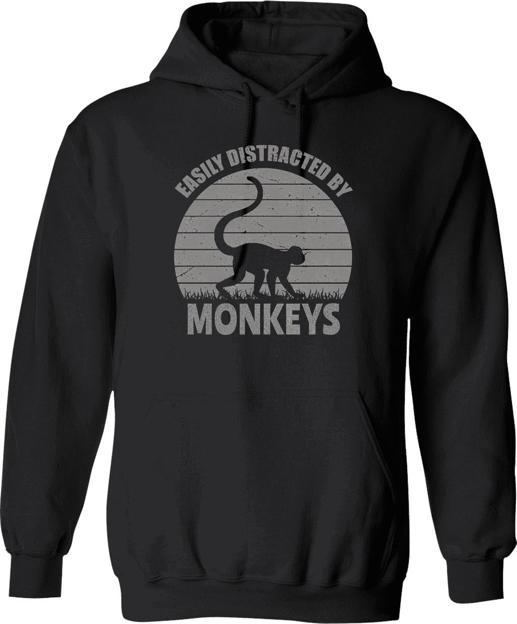 Easily Distracted By Hot Rods Funny Enthusiast Car Lover Hoodie - Black