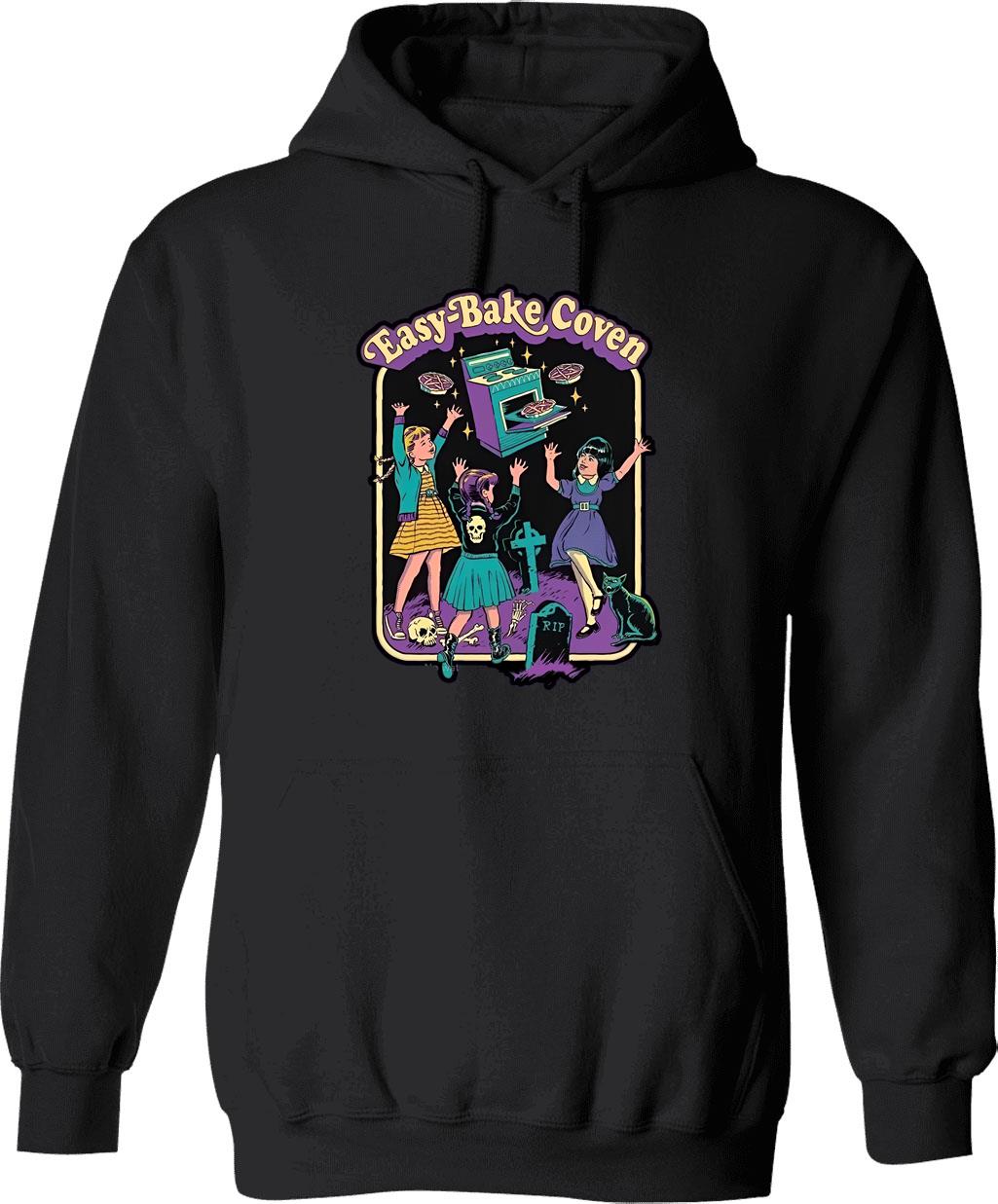 Easy Bake Coven Graphic Pullover Hoodie - Black