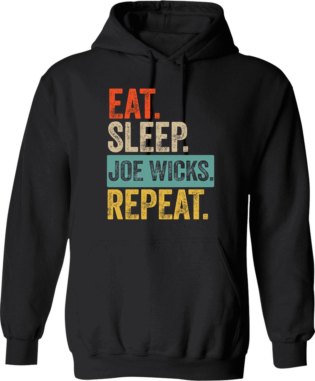 Eat Sleep Film Repeat Funny Film Quote Film Buff Movie Buff Gift Idea Hoodie - Black