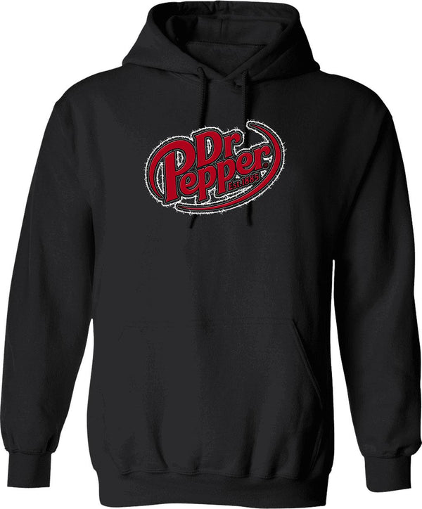 Est 1885 Dr Pepper Graphic Pullover Hoodie - Black