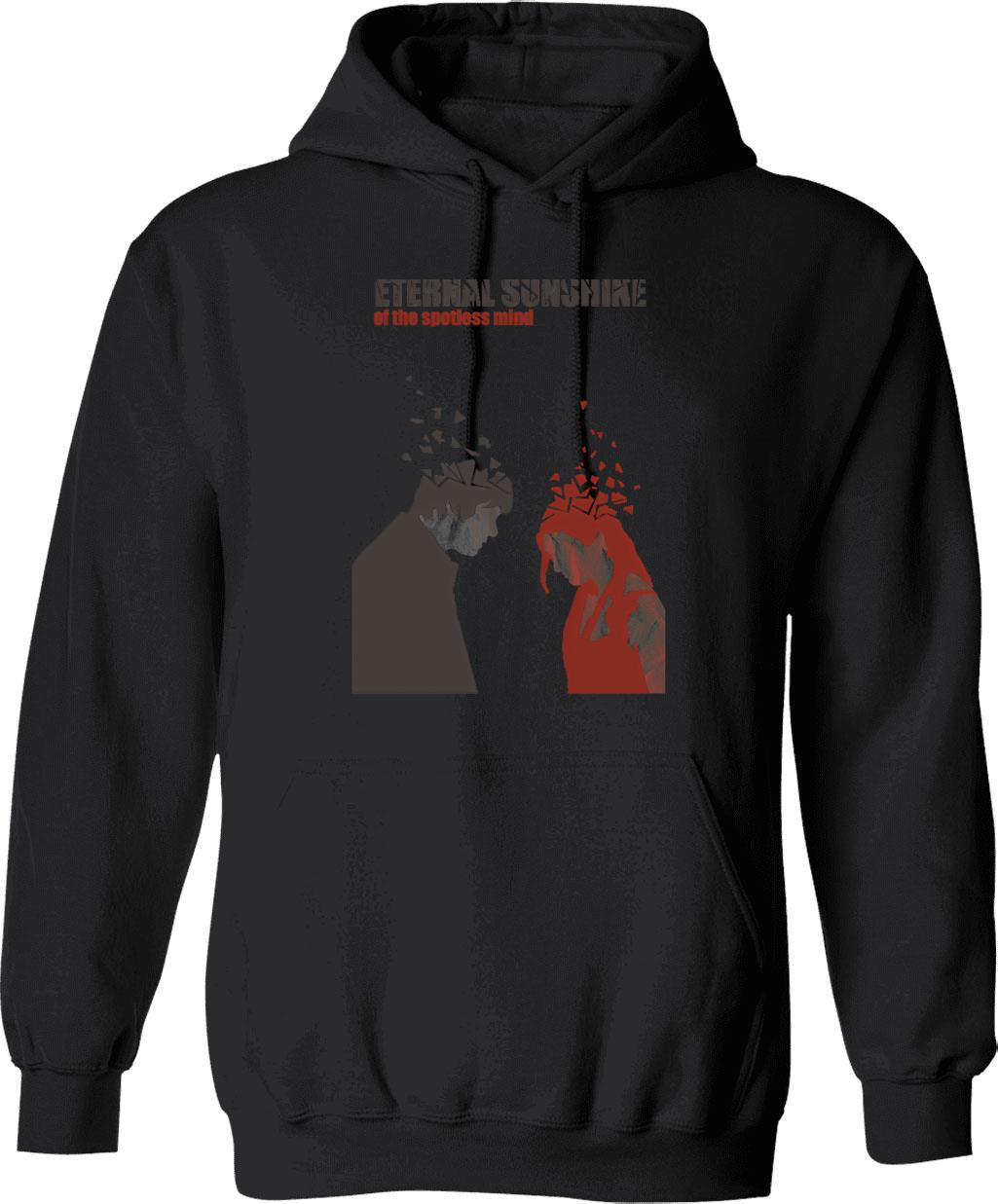 Eternal Optimist Hoodie - Retro Graphic Pullover Hoodie for Men & Women - Black