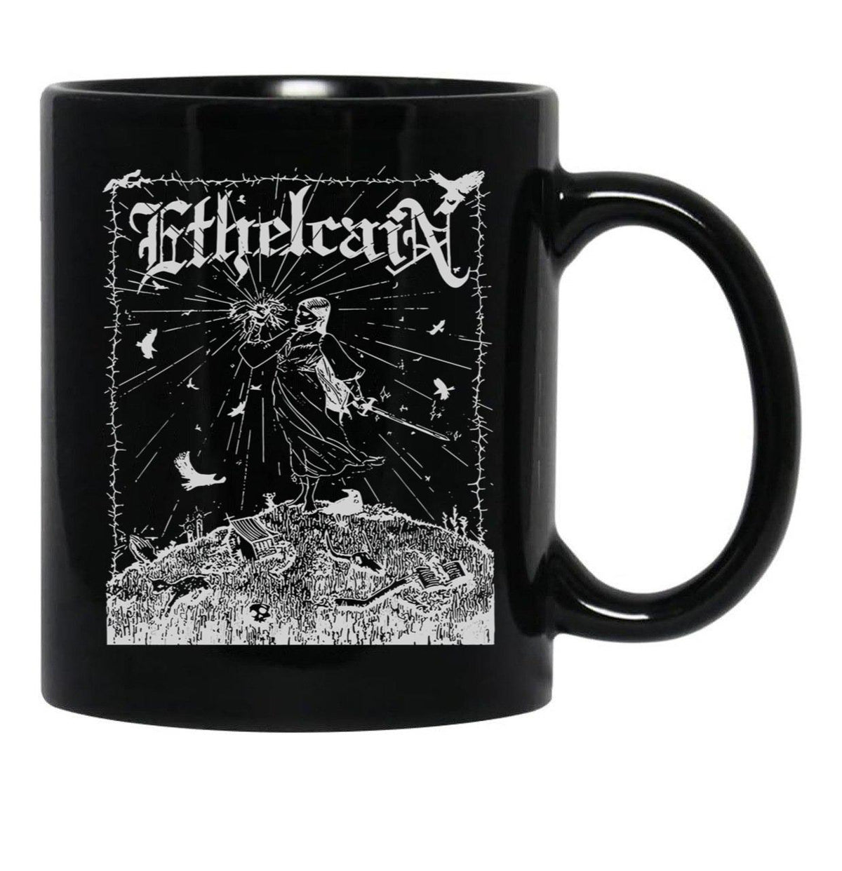 Ethel Cain Vintage Retro Black Coffee Mug, Gift Coffee Mug - Black