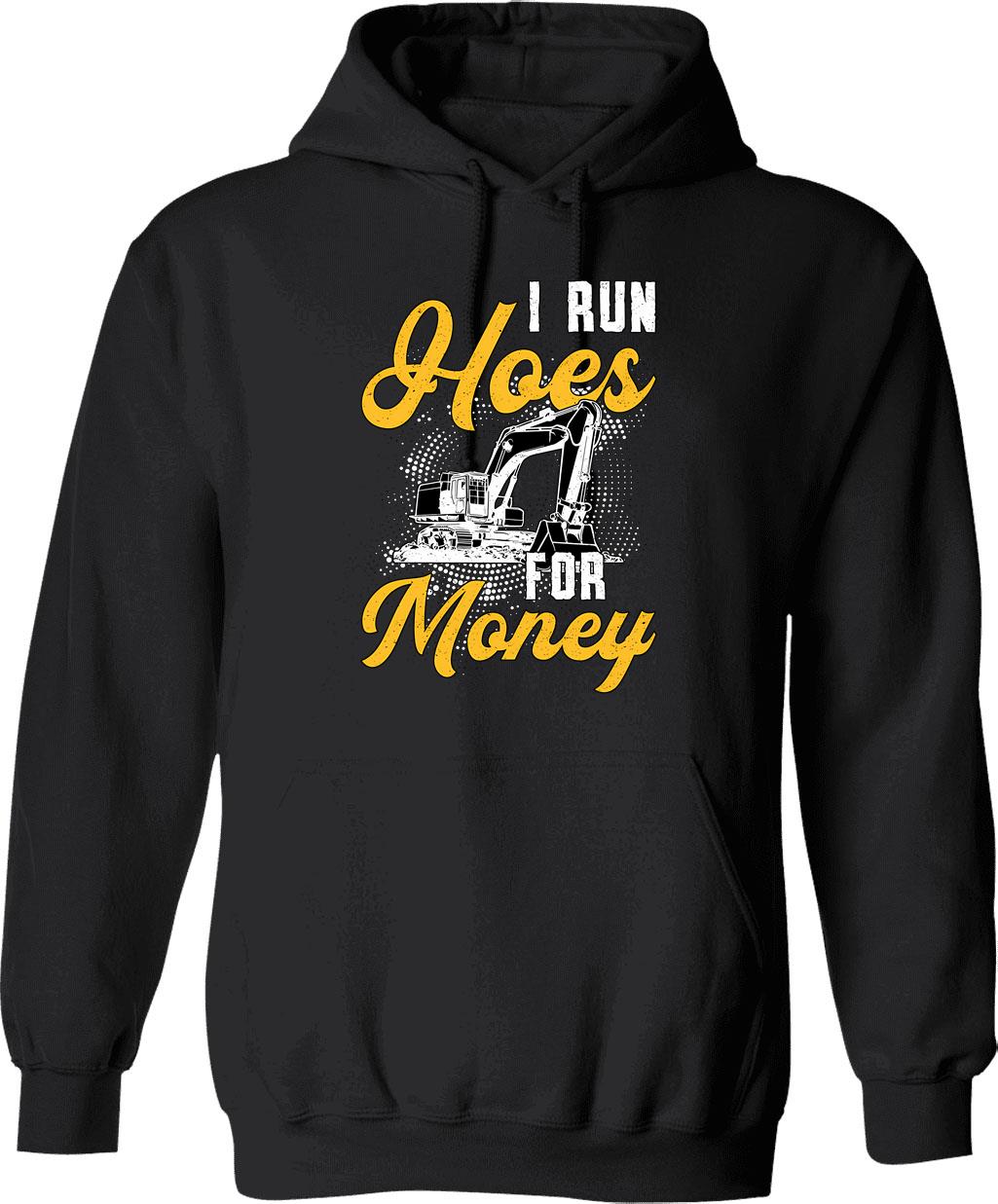 Ew.people Hoodie - Retro Graphic Pullover Hoodie for Men & Women - Black